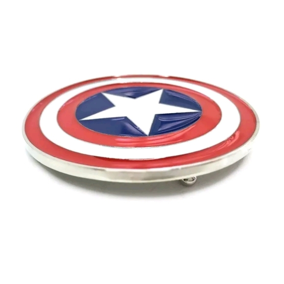 Captain America belt buckle pocket watch available - Picture 3 of 3